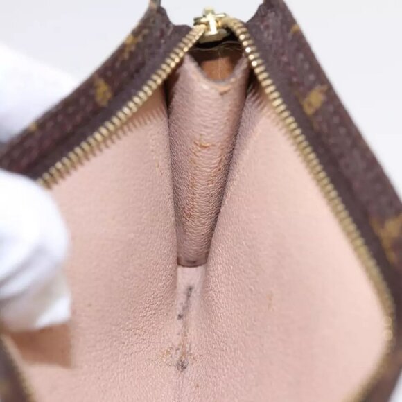 LOUIS VUITTON Monogram Bucket GM Pouch Accessory Pouch LV Auth - Picture 5 of 16